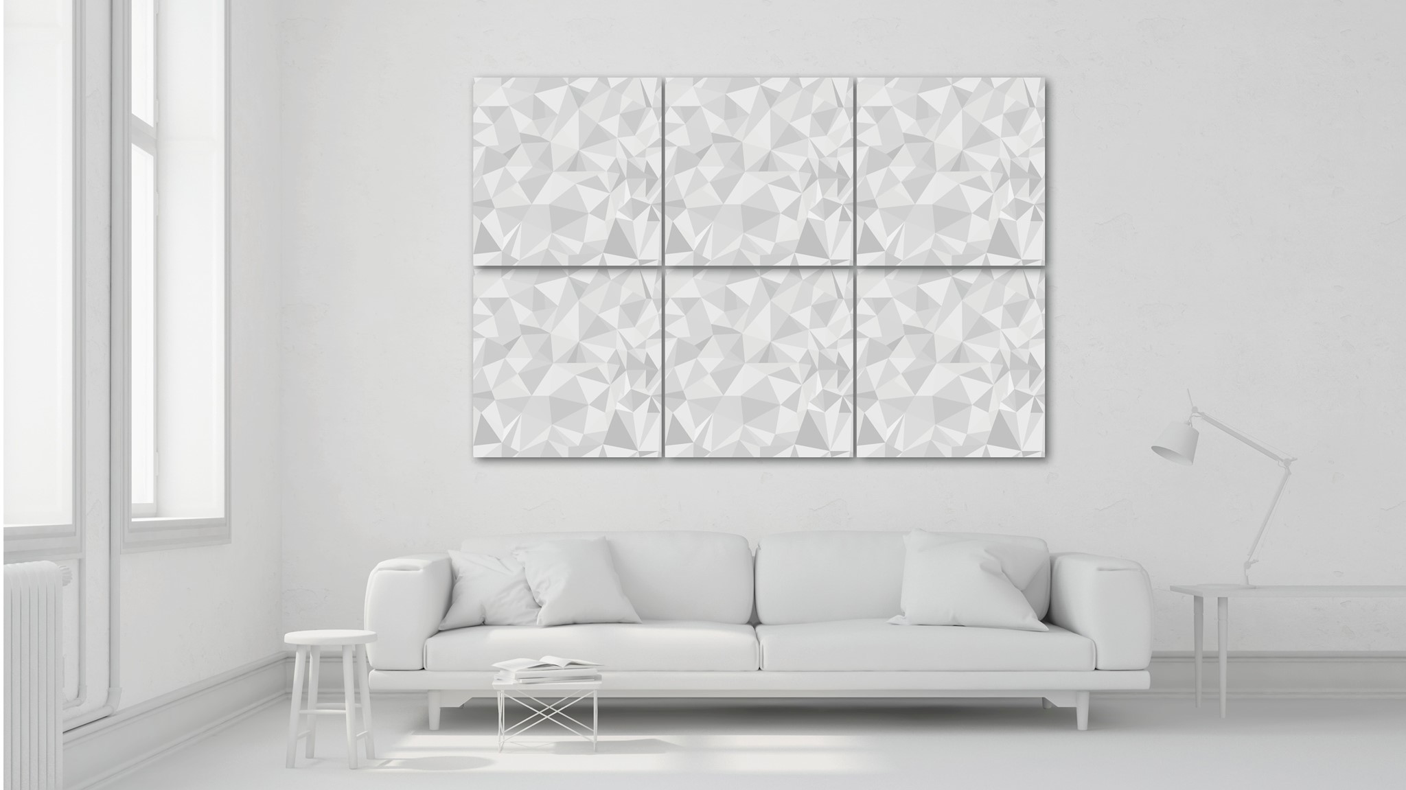 Surface acoustic panels by Garvan