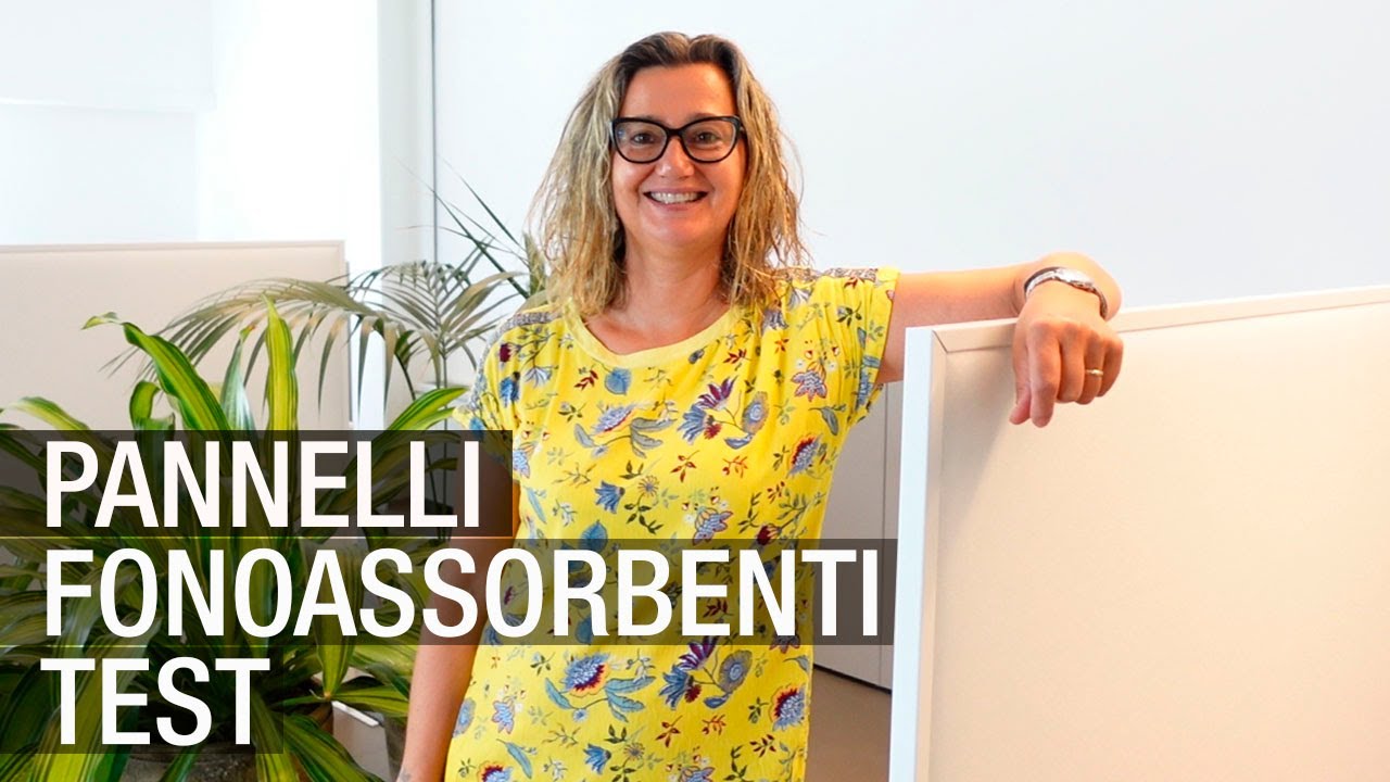 Test pannelli fonoassorbenti Garvan