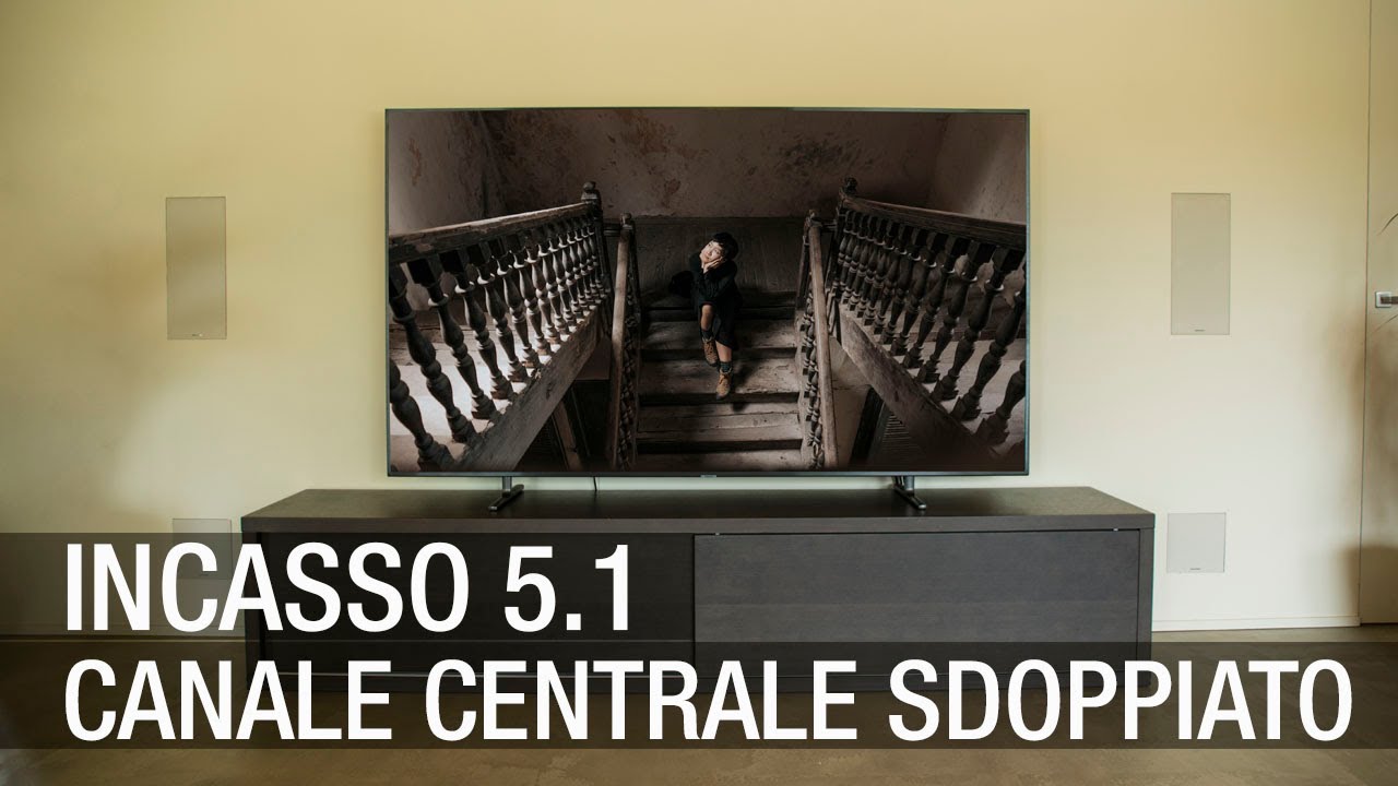 Diffusori home theatre a incasso