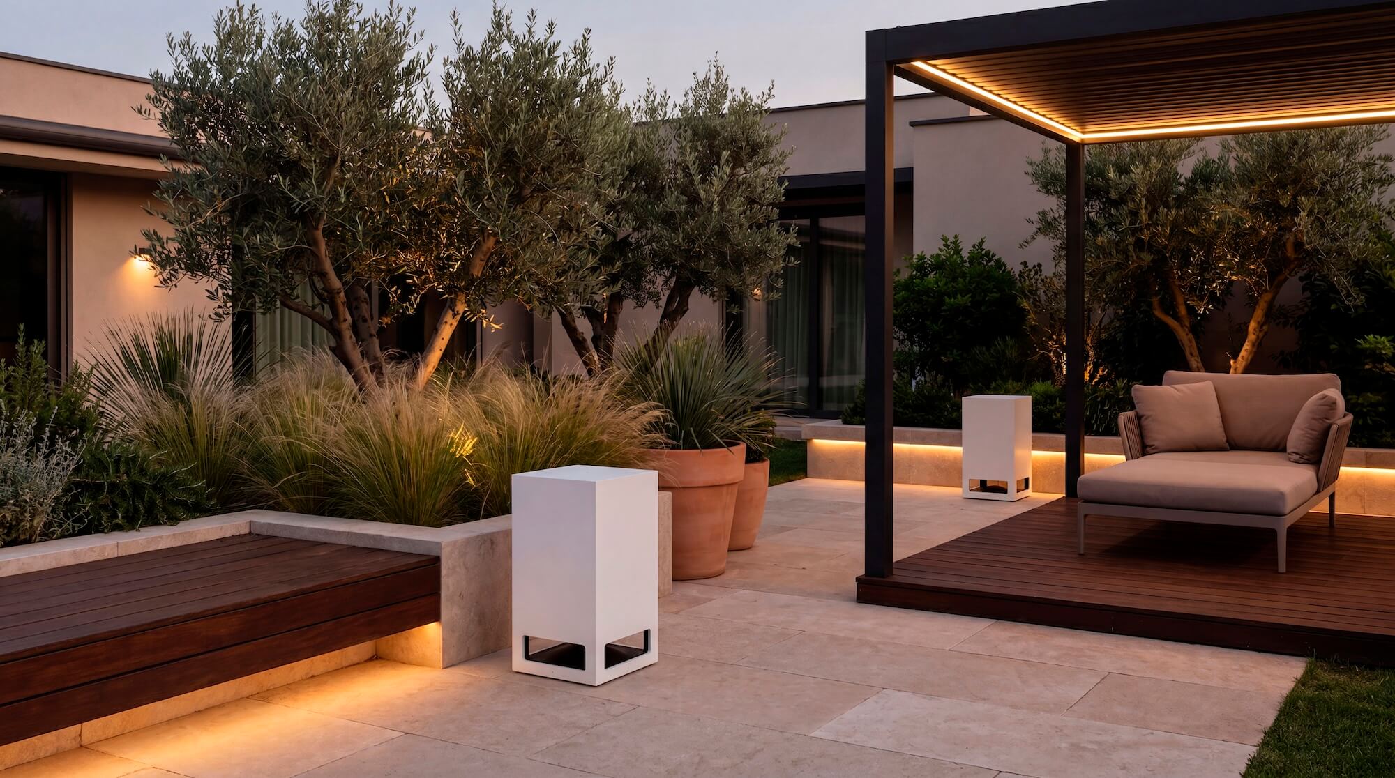 Passiver Garvan WA125 Outdoor-Subwoofer für Gärten und Außenbereiche